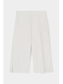 CENTER SEAM HALF パンツ/O/WHT1