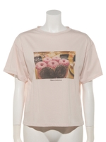 Donut Tシャツ/ピンク