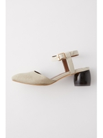 FAUX TORTOISE HEEL パンプス/IVOY3