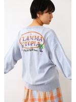 FLAMMAニットトップス/SAX