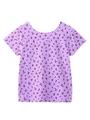 FLORAL BABY TEE/ライトパープル