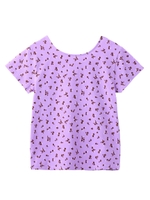 FLORAL BABY TEE/ライトパープル