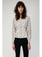 FLOWER TUCK ブラウス/IVOY3