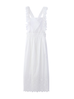 FRILL SALOPETTE/ホワイト