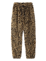FUR JOGGER PANTS/ベージュ