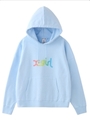 GRADATION MILLS LOGO BABY SWEAT HOODIE/ライトブルー