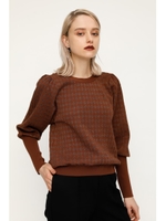 LAME DIA HG V／N 2WAY PUFF TOPS/BRN