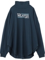 LOGO TURTLENECK TOP/ブルー