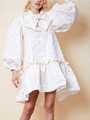 Leading Lady Oversized Mini Dress/CREAM