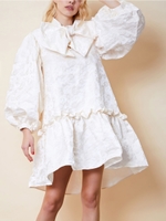 Leading Lady Oversized Mini Dress/CREAM