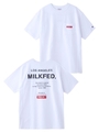 MILKFED.xCHAMPION POCKET S/S TEE/レッド