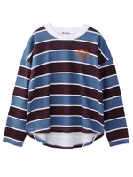 MULTI STRIPED TOP/ブルー