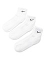 NIKE 3P EVERYDAY CUSHION QUARTER SOCKS SX7667-010/100/ホワイト