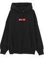 RED BAR SWEAT HOODIE/ブラック