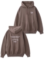 S MESSAGE HOODIE/ベージュ