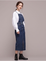 SOMETHING/別注デニムマキシサロぺ/Matilda/ブルー