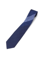 TANGOサクサン縞経 ネクタイ/ネイビー(893)