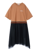 TULLE SKIRT DRESS/ベージュ