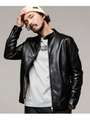 WONDER LIGHT LEATHER シングルライダース/ブラック(010)