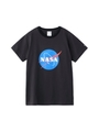 X-GIRI X NASA MEATBALL LOGO S/S REGULAR TEE/ブラック