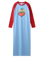 X-girl × HYSTERIC GLAMOUR BERRY DRESS/ライトブルー