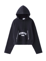 X-girl × OBITSU KEWPIE(R) SWEAT HOODIE/ブラック