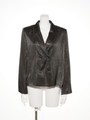 [GREED]Sparkle Lame Shirts Jacket/BLACK