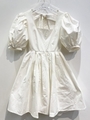 cotton minione-piece/white