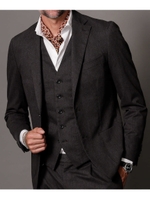 ／／ＩＭＰＯＲＴ　ＦＡＢＲＩＣ　ウォッシュジャケット/D.グレー2(022)