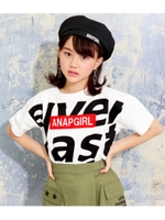 【ANAPGiRL】メッセージBOXロゴTシャツ/ホワイト(001)