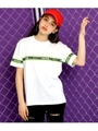 【ANAPGiRL】ロゴテープTシャツ/ホワイト(001)
