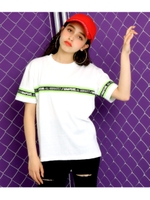 【ANAPGiRL】ロゴテープTシャツ/ホワイト(001)