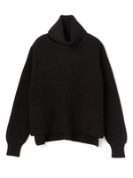 【CLASSY12月号掲載】アゼアミタートルネックニット/ブラック