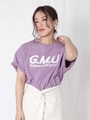 【Ca】G.M.UロゴプリントTee/PPL