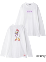 【Disney】LS TEE / DAISY DUCK ./ホワイト