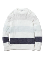 【GELATO PIQUE HOMME】'スムーズィー'4ボーダープルオーバー/MNT