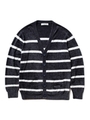 【GELATO PIQUE HOMME】'ホットスムーズィー'ボーダーカーディガン/NVY