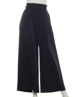 【Rewde】サイドベルトワイドパンツ（0R12-12041）/ネイビー