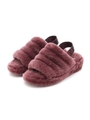 【UGG for emmi】FLUFF YEAH SLIDE/WINE