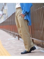 【WEB限定】シェフパンツ/ツイル/デニム/チェック/迷彩/ヒッコリー/カツラギ/S〜XL4サイズ10色展開ユニセックスでおすすめ！！/ベージュ(052)