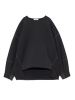 【emmi atelier】裏起毛機能トップス/CGRY