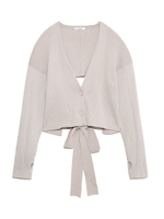 【emmi yoga】ecoニットカーデ/GBEG