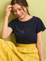 【ｖａｃａｔｉｏｎ　ｔｉｍｅ】ロゴＴシャツ/紺