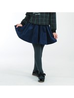 【ベビー】細コールスカート/ネイビー