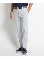 【吸水速乾/ウエストストレッチ】ストレッチ素材ノータックパンツ/ネイビー(193)