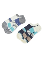 【抗菌防臭】カラフルアンクルソックス/ネイビー(593)