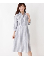 【大きいサイズあり・13号・15号】サッカーシャツワンピース/ライトブルー(391)