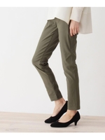 【裏起毛】らく美パン（スキニー）/カーキ(027)