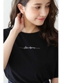 ◆《EDIT COLOGNE》ロゴTシャツ/ブラック(010)