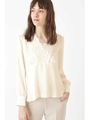 ◆《Endy ROBE》メラニーブラウス/CHALK(030)